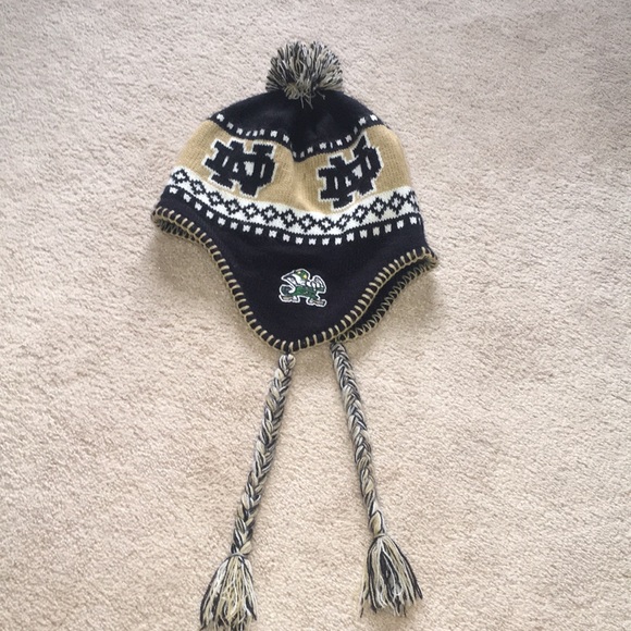 notre dame knit hats